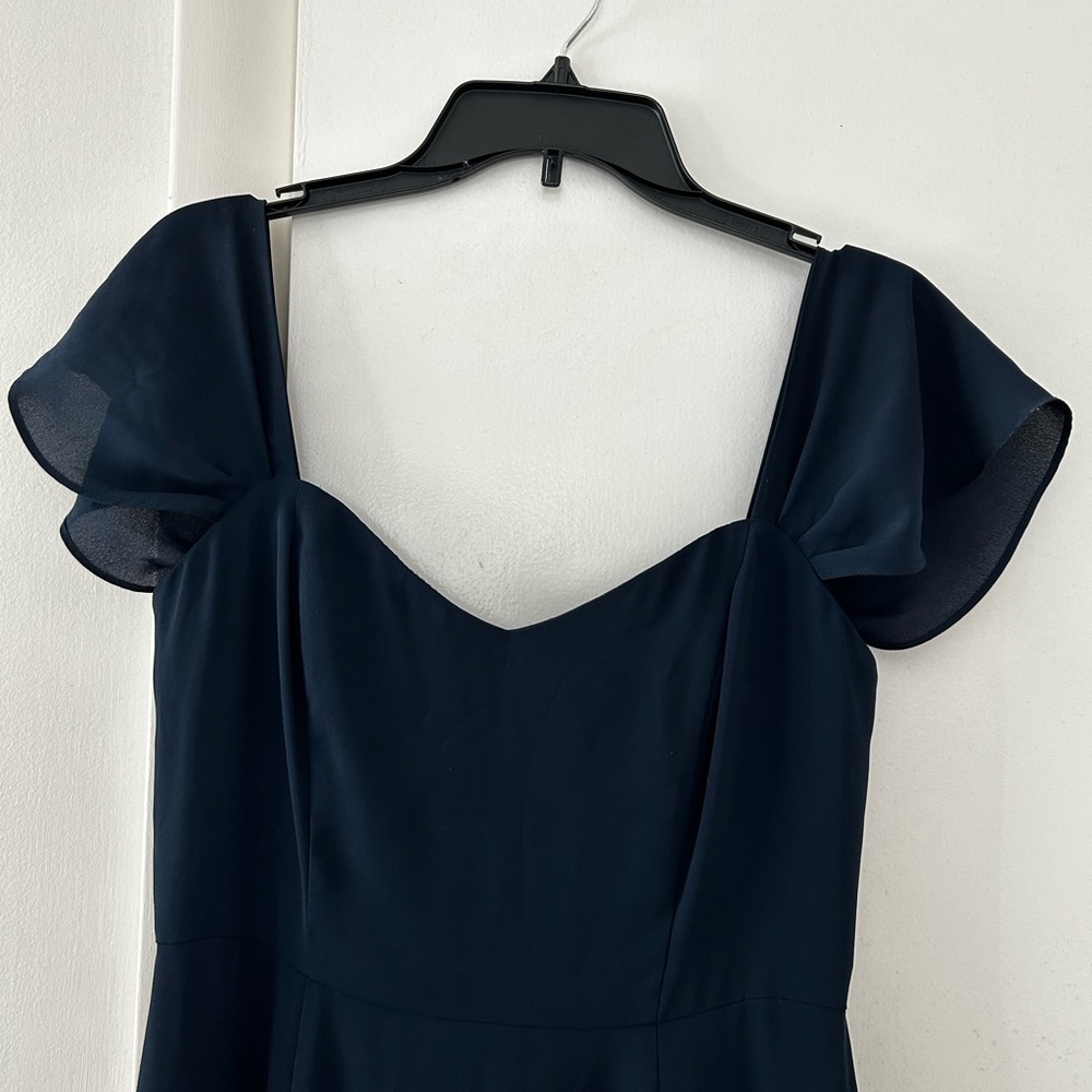 WAYF Full length off the shoulder dress